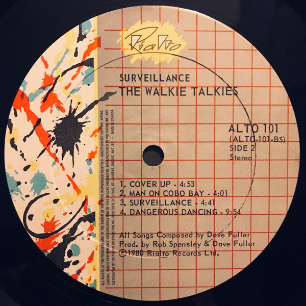 Walkie Talkies : Surveillance (LP, Album)