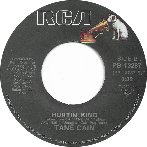 Tané Cain : Holdin' On (7", Single)