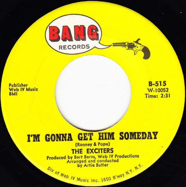 The Exciters : A Little Bit Of Soap (7")