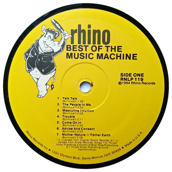 The Music Machine : Best Of The Music Machine (LP, Comp)