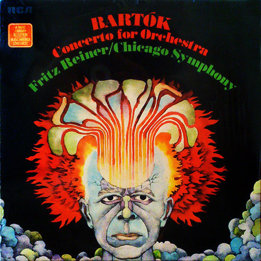 Bartók* - Fritz Reiner / Chicago Symphony* : Concerto For Orchestra (LP, Album, RE)