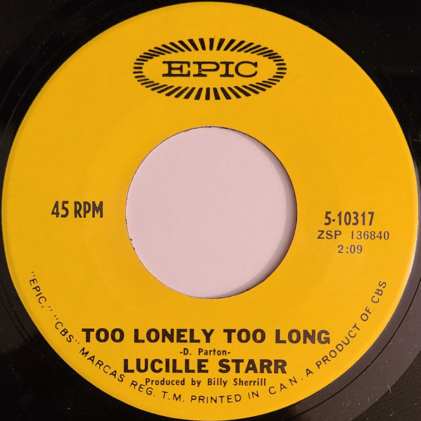 Lucille Starr : Is It Love? (7", Single)