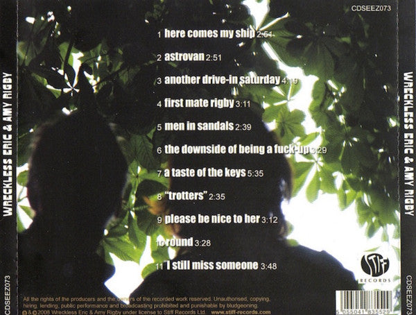Wreckless Eric & Amy Rigby : Wreckless Eric & Amy Rigby (CD, Album)