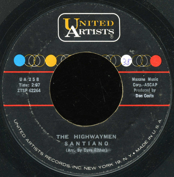 Highwaymen : Michael / Santiano (7", Single)