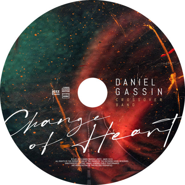 Daniel Gassin Crossover Band : Change Of Heart (CD, Album)