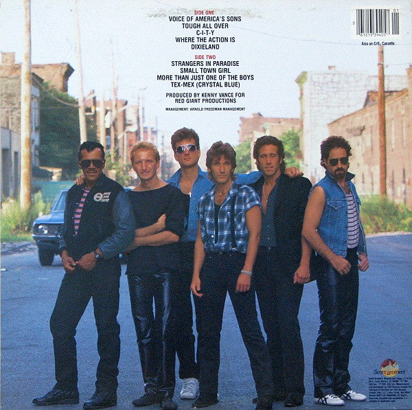 John Cafferty And The Beaver Brown Band : Tough All Over (LP, Album)