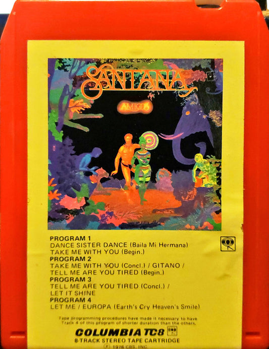 Santana : Amigos (8-Trk, Album)
