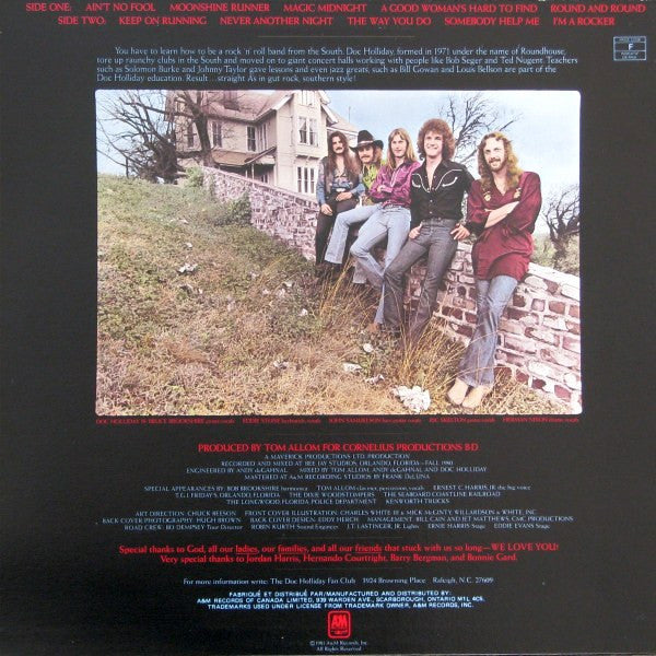 Doc Holliday (3) : Doc Holliday (LP, Album)