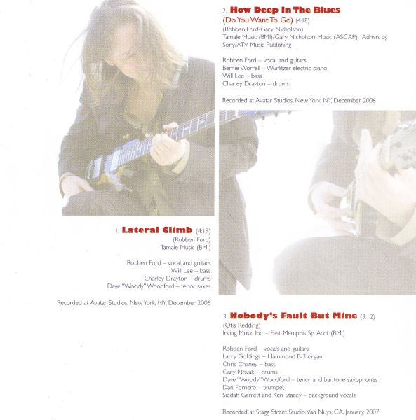 Robben Ford : Truth (CD, Album)