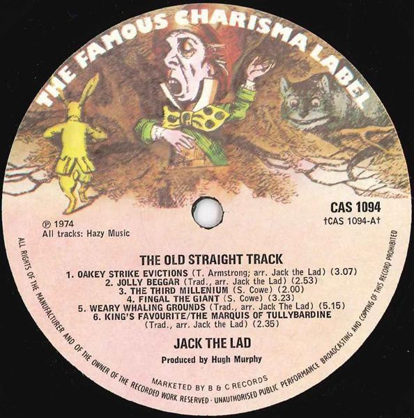 Jack The Lad : The Old Straight Track (LP, Album)