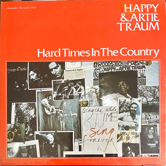 Happy And Artie Traum : Hard Times In The Country (LP, Album, Wak)