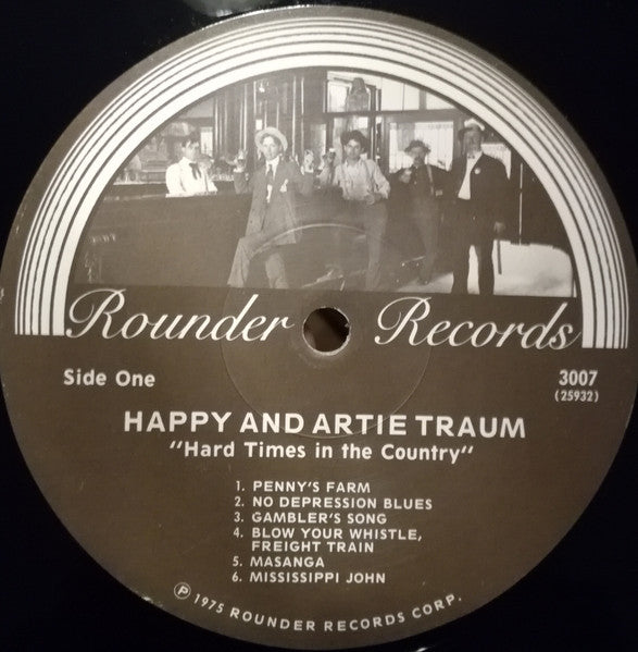 Happy And Artie Traum : Hard Times In The Country (LP, Album, Wak)