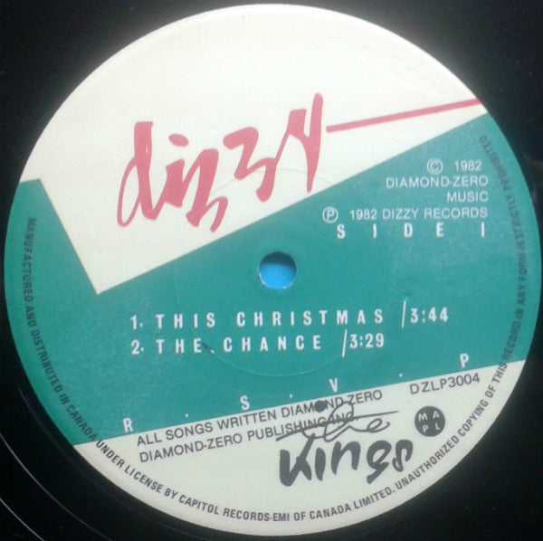 The Kings : R.S.V.P. (12", EP)