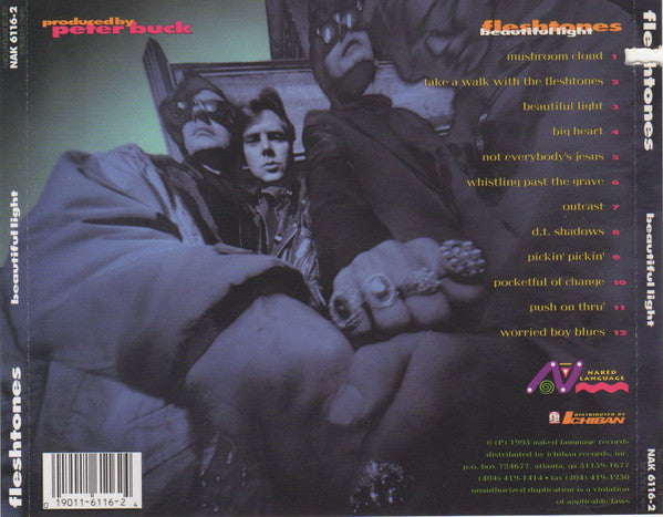The Fleshtones : Beautiful Light (CD, Album)