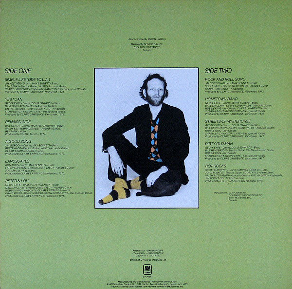 Valdy : Passport - The Best Of Valdy (LP, Comp)