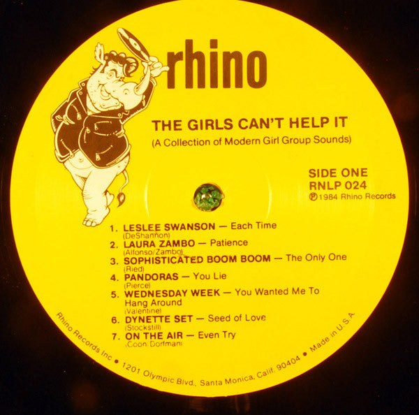 Various : The Girls Can't Help It (A Modern Girl Group Compilation) (LP, Comp)