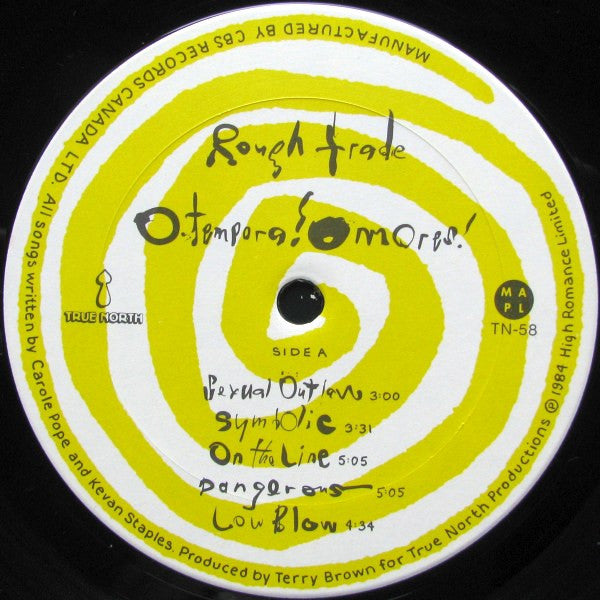 Rough Trade : O Tempora! O Mores! (LP, Album)