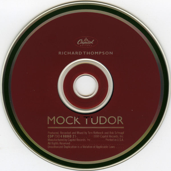 Richard Thompson : Mock Tudor (CD, Album)