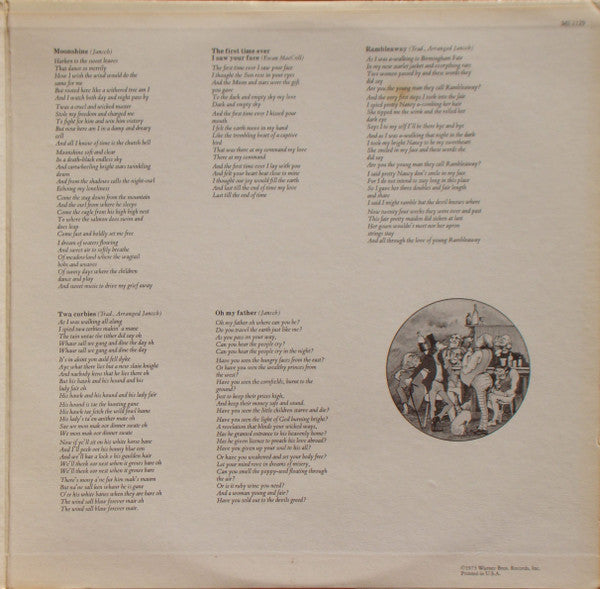 Bert Jansch : Moonshine (LP, Album, Ter)