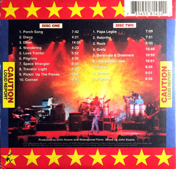 Widespread Panic : Light Fuse Get Away (2xCD, Album)