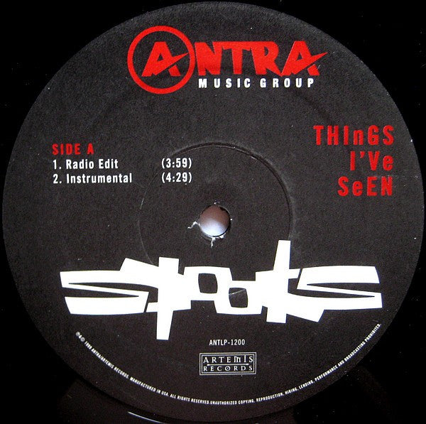 Spooks : Things I've Seen (12")