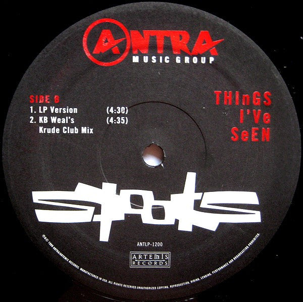 Spooks : Things I've Seen (12")