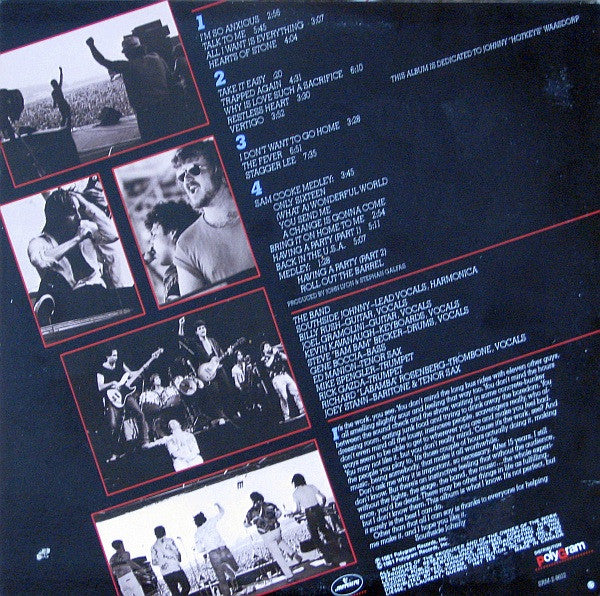 Southside Johnny & The Asbury Jukes : Live - Reach Up And Touch The Sky (2xLP)