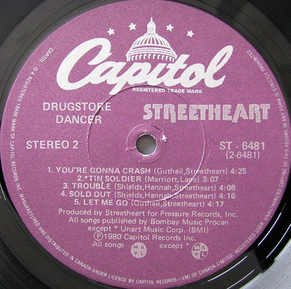 Streetheart : Drugstore Dancer (LP, Album)