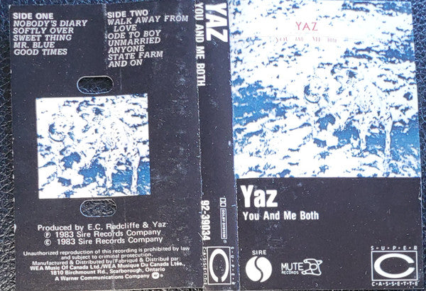 Yazoo : You And Me Both (Cass, Album)