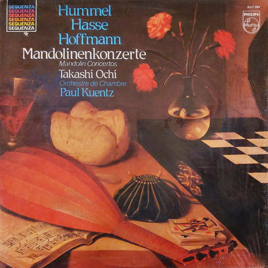 Johann Nepomuk Hummel, Johann Adolf Hasse, Johann Hoffmann, Takashi Ochi, Orchestre De Chambre Paul Kuentz : Mandolinenkonzerte = Mandolin Concertos (LP, RE)