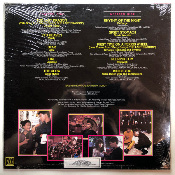 Various : Berry Gordy's The Last Dragon (Original Motion Picture Soundtrack) (LP, Album, Comp)