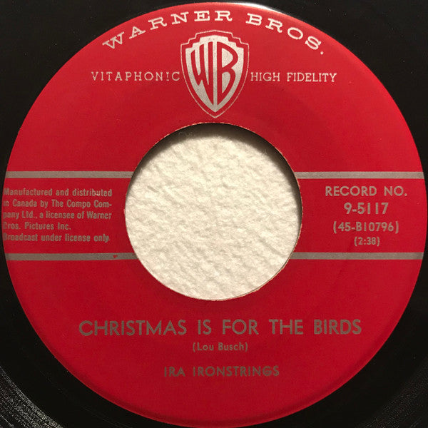 Ira Ironstrings : Deck Them Halls (7", Single)