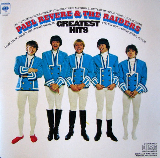 Paul Revere & The Raiders : Greatest Hits (CD, Comp, RE)