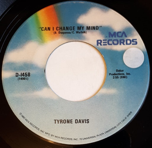 Eddie Holman / Tyrone Davis : Hey There Lonely Girl / Can I Change My Mind  (7", Mono, M/Print)