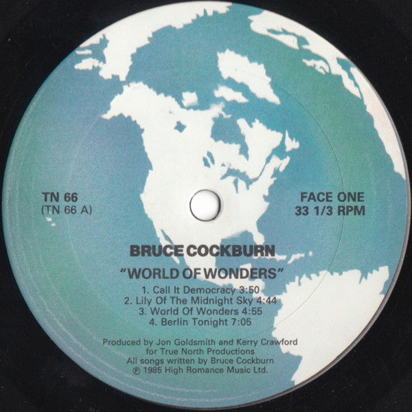 Bruce Cockburn : World Of Wonders (LP, Album)