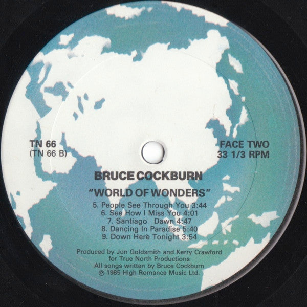 Bruce Cockburn : World Of Wonders (LP, Album)
