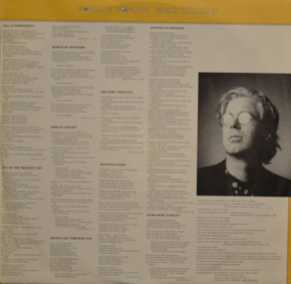 Bruce Cockburn : World Of Wonders (LP, Album)