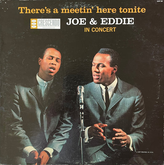 Joe & Eddie : There's a Meetin' Here Tonite (LP, Mono)