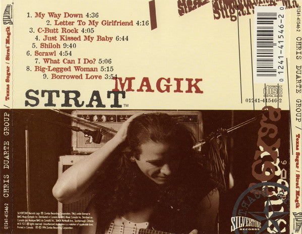Chris Duarte Group : Texas Sugar / Strat Magik (CD, Album)