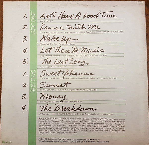 Orleans : Before The Dance (LP, Album, RE)