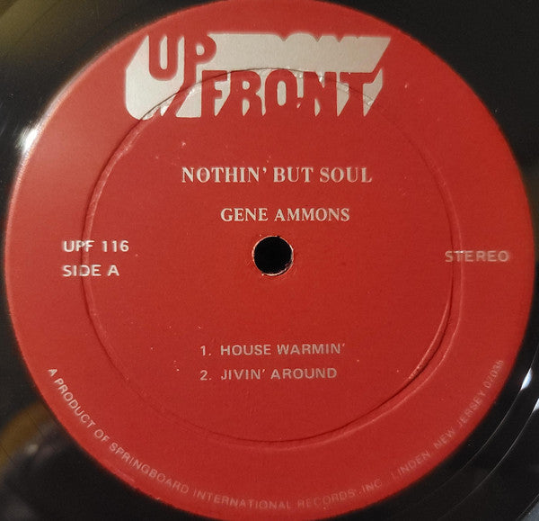 Gene Ammons : Nothin' But Soul (LP, RE)