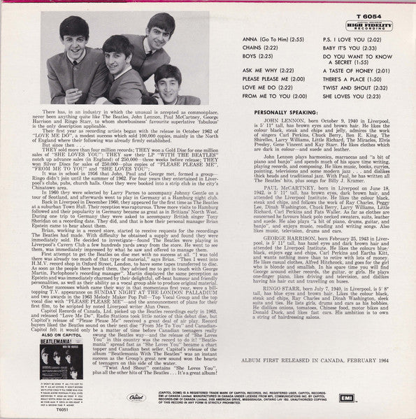 The Beatles : Twist And Shout (LP, Album, Comp, RE)