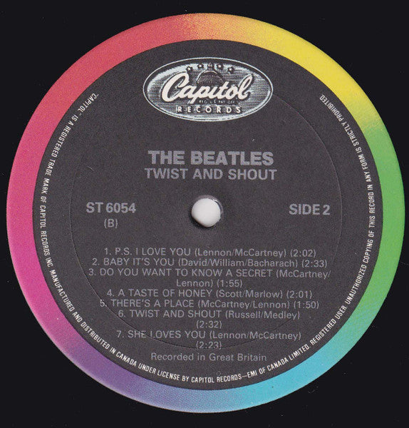 The Beatles : Twist And Shout (LP, Album, Comp, RE)