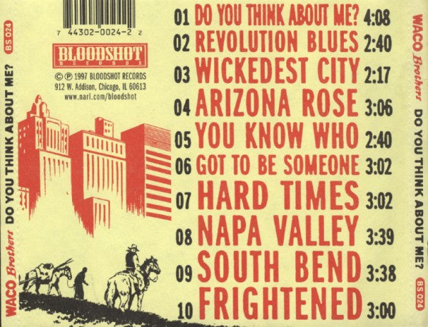 Waco Brothers* : Do You Think About Me? (CD, Album)