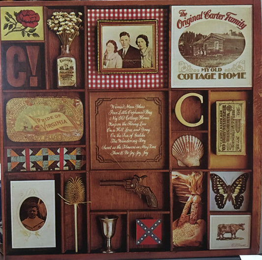 The Original Carter Family* : My Old Cottage Home (LP, Comp, RM)