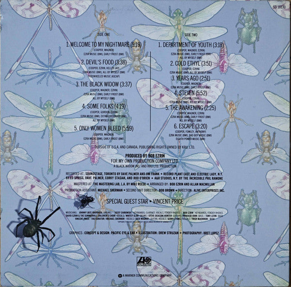 Alice Cooper (2) : Welcome To My Nightmare (LP, Album, Qua)