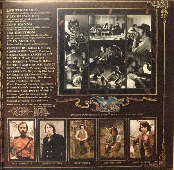 Nitty Gritty Dirt Band : Uncle Charlie & His Dog Teddy (LP, Album, RE)