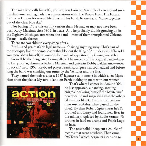 ? And The Mysterians* : The Best Of ? And The Mysterians (Cameo Parkway 1966-1967) (CD, Comp)