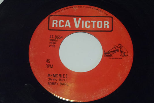 Bobby Bare : Just To Satisfy You / Memories (7", Single)