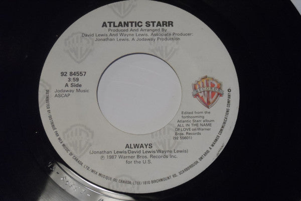 Atlantic Starr : Always (7")